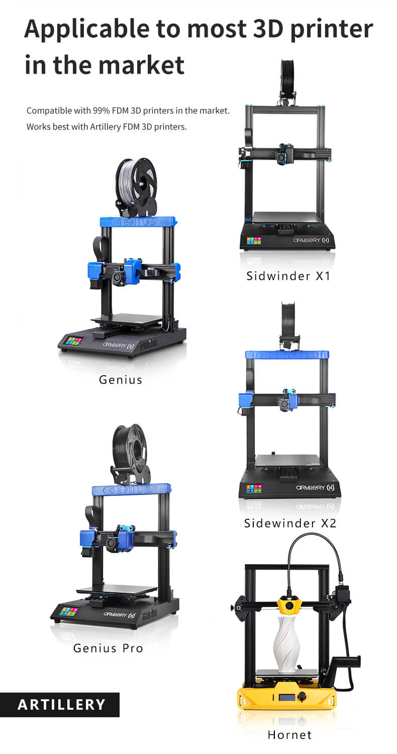 Artillery PLA+ 3D Printer Filament 1.75mm 1kg/Spool